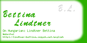 bettina lindtner business card